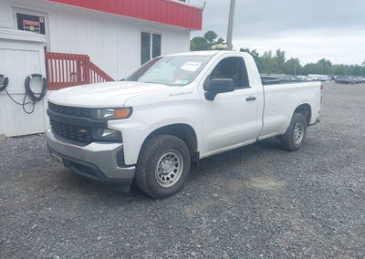 2020 Chevrolet Silverado 1500 2wd  Long Bed Wt, uszkodzenie: Left & Right Side, Iaai lot 45746458, zdjęcie 2 z 6