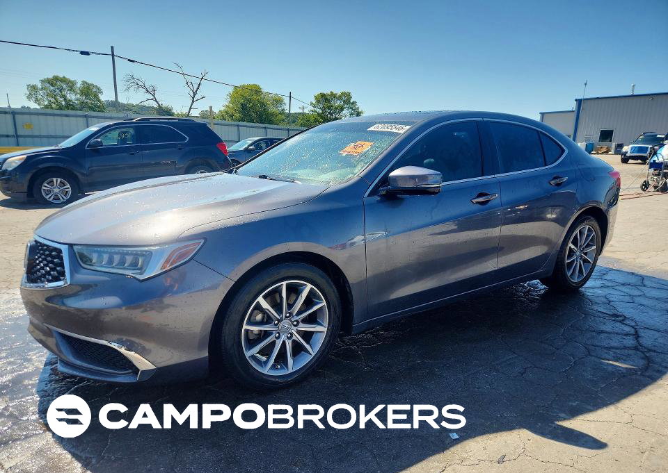2020 Acura Tlx, пошкодження: Затоплення, Copart лот 62695546