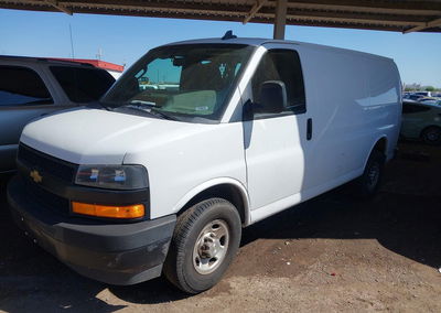 2020 Chevrolet Express Cargo Rwd 2500 Regular Wheelbase Wt, Normal Wear & Tear damage, Iaai lot 45747926, photo 2 of 6