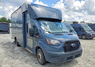 2021 Ford Transit Delivery Truck, пошкодження: Дах, Copart лот 61141736, фото 4 з 6