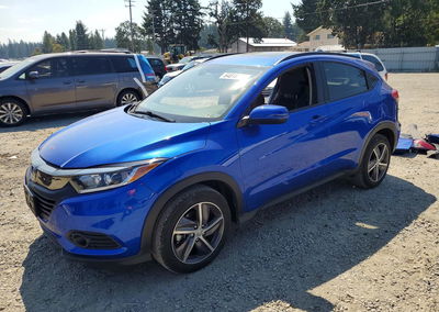 2022 Honda Hr-v Ex, Side damage, Copart lot 64818156