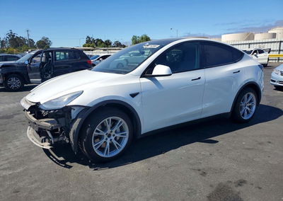 2021 Tesla Model Y, daño Frontal, Copart lote 59716396, foto 1 de 14