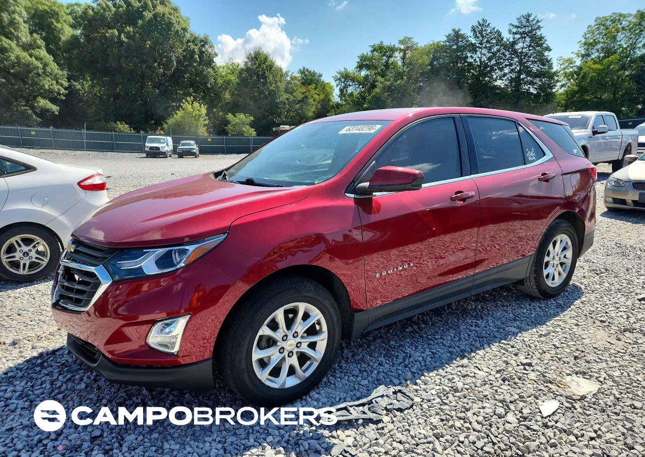 2020 Chevrolet Equinox Lt, пошкодження: По всьому кузову, Copart лот 63148296