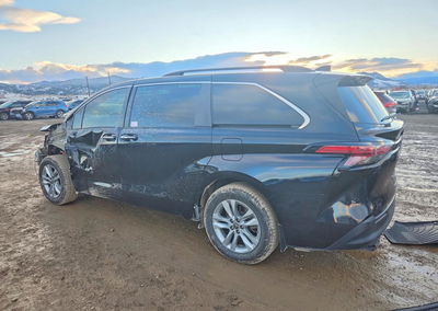 2022 Toyota Sienna Xle, пошкодження: Передня частина, Copart лот 75881435, фото 2 з 6