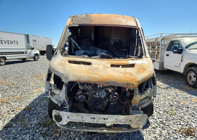 2023 Ford Transit, uszkodzenie: Burn - Engine, Copart lot 52902926, zdjęcie 5 z 13