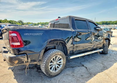 2021 Ram 1500 Laramie, daño Lateral, Copart lote 64777806, foto 3 de 6