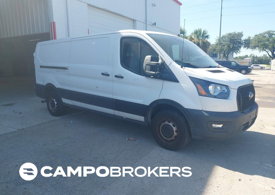 2021 Ford Transit-250, daño Lateral izquierdo, Iaai lote 45826431