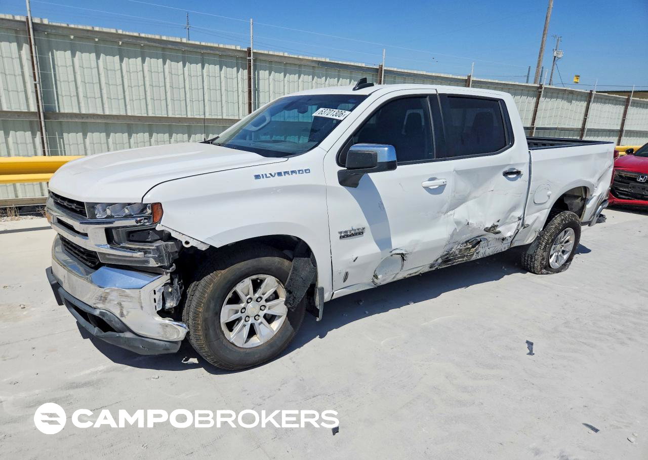 2021 Chevrolet Silverado C1500 Lt, uszkodzenie: Bok, Copart lot 63701306