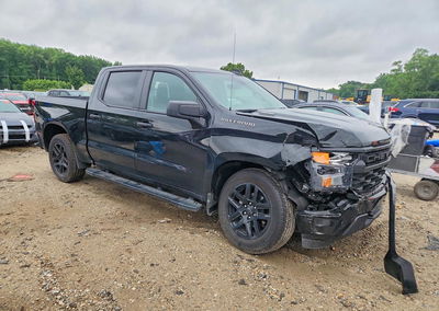 2025 Chevrolet Silverado C1500 Custom, daño Frontal, Copart lote 59674846, foto 4 de 6