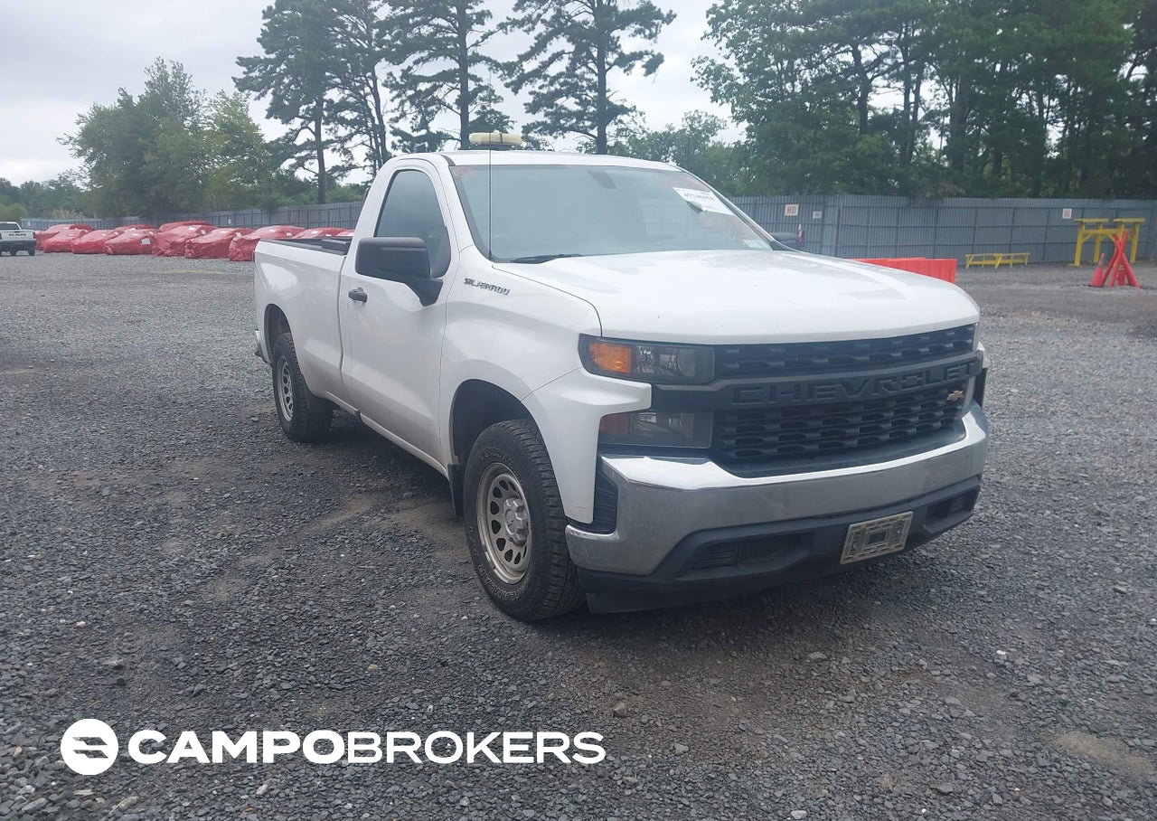 2020 Chevrolet Silverado 1500 2wd  Long Bed Wt, uszkodzenie: Left & Right Side, Iaai lot 45746458