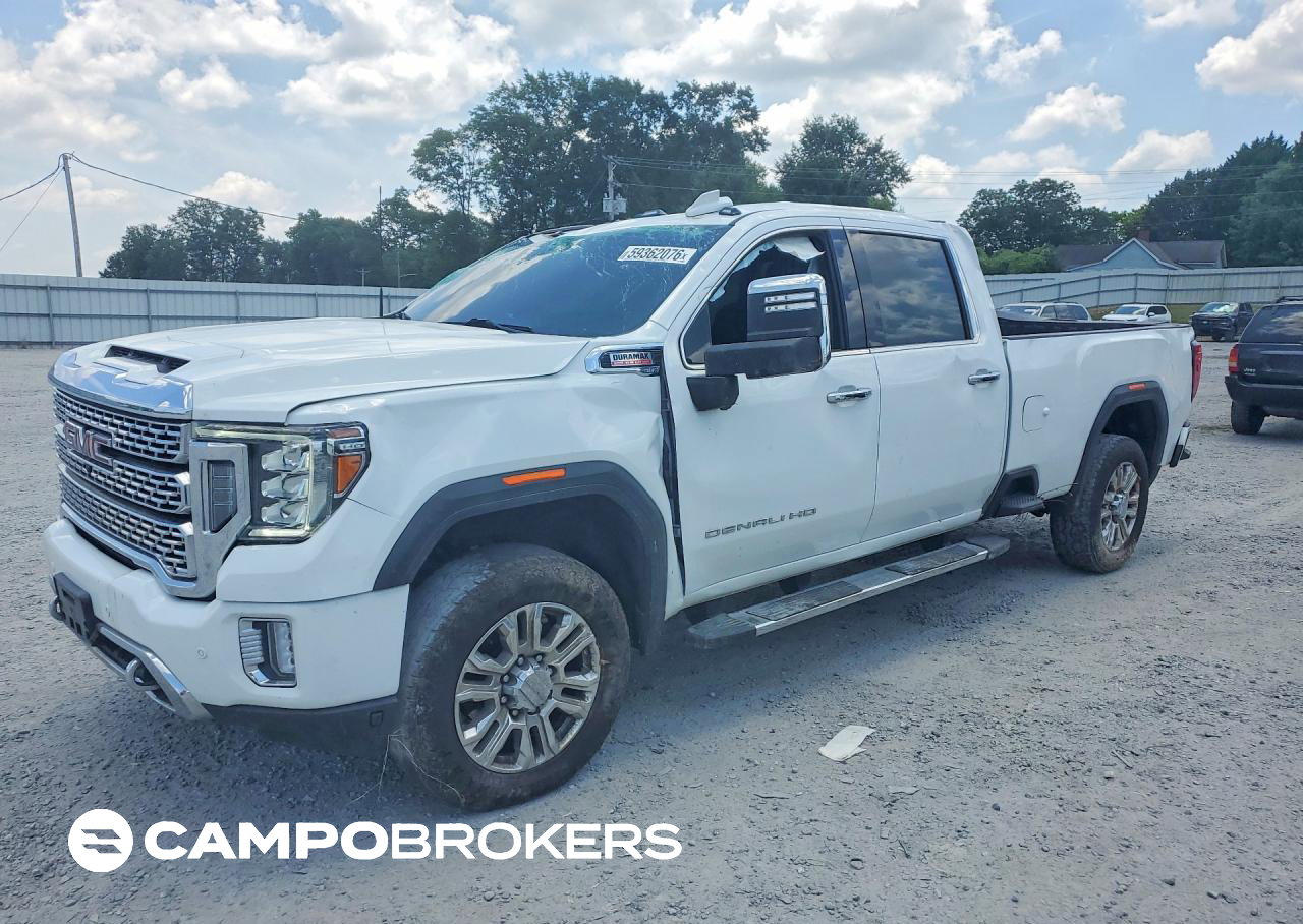2023 Gmc Sierra K3500 Denali, пошкодження: Перекидання, Copart лот 59362076