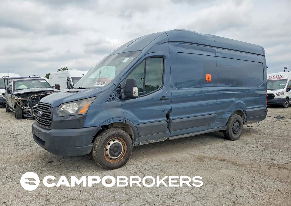 2019 Ford Transit 250 Delivery Van, uszkodzenie: Bok, Copart lot 64257126