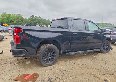 2025 Chevrolet Silverado C1500 Custom, daño Frontal, Copart lote 59674846, foto 3 de 6