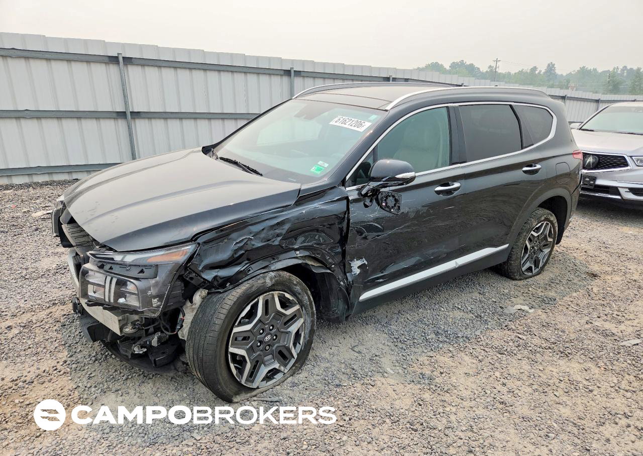2023 Hyundai Santa Fe Sel Premium, daño Frontal, Copart lote 61621206