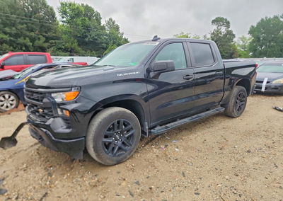 2025 Chevrolet Silverado C1500 Custom, daño Frontal, Copart lote 59674846
