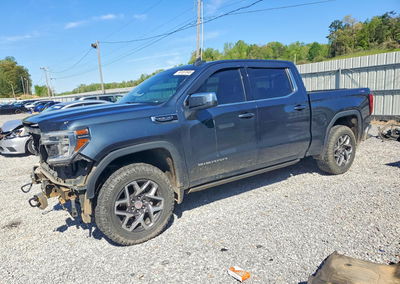 2019 Gmc Sierra K1500 Sle, Front End damage, Copart lot 49187046
