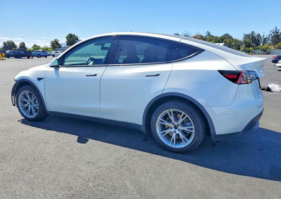 2021 Tesla Model Y, daño Frontal, Copart lote 59716396, foto 2 de 14