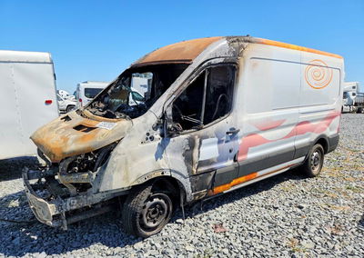 2023 Ford Transit, uszkodzenie: Burn - Engine, Copart lot 52902926