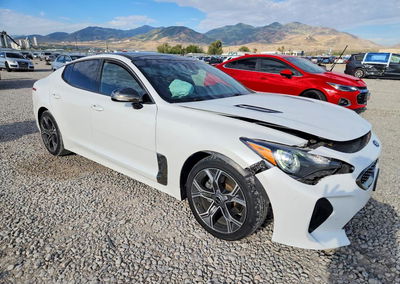 2021 Kia Stinger Gt-line, Front End damage, Copart lot 59349976, photo 4 of 14