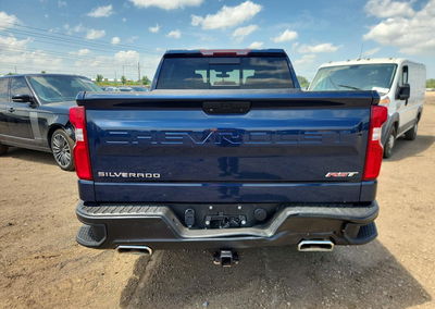 2022 Chevrolet Silverado Ltd K1500 Rst, daño Trasero, Copart lote 58845386, foto 6 de 6