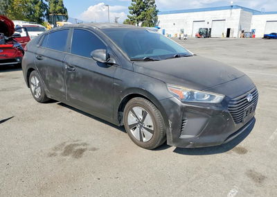 2019 Hyundai Ioniq Blue, Minor Dents/Scratches damage, Copart lot 64141666, photo 4 of 6