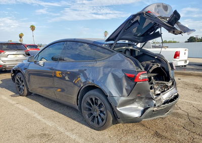 2023 Tesla Model Y, daño Frontal, Copart lote 64799176, foto 2 de 6