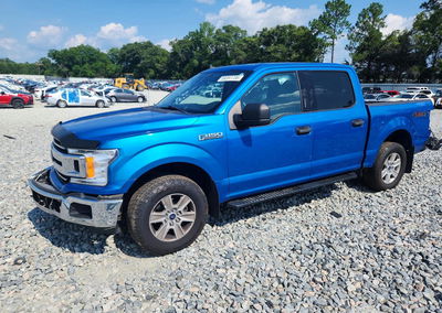 2020 Ford F150 Supercrew, Rear End damage, Copart lot 59397736