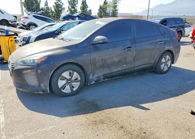 2019 Hyundai Ioniq Blue, Minor Dents/Scratches damage, Copart lot 64141666