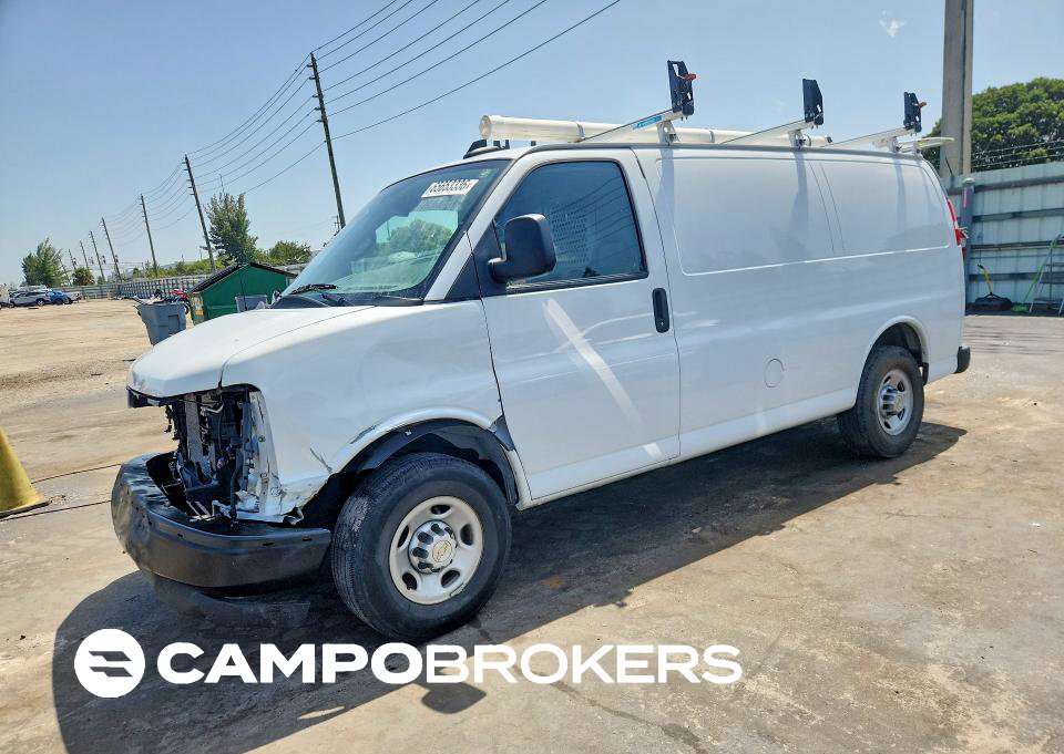 2024 Chevrolet Express G2500, uszkodzenie: Przód, Copart lot 65653336