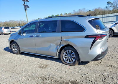 2025 Toyota Sienna Xle, daño Trasero, Copart lote 78603025, foto 2 de 6