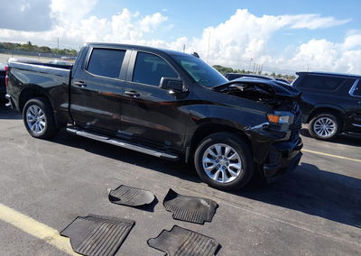 2022 Chevrolet Silverado 1500 Ltd 2wd  Short Bed Custom, daño Frontal, Iaai lote 45701102