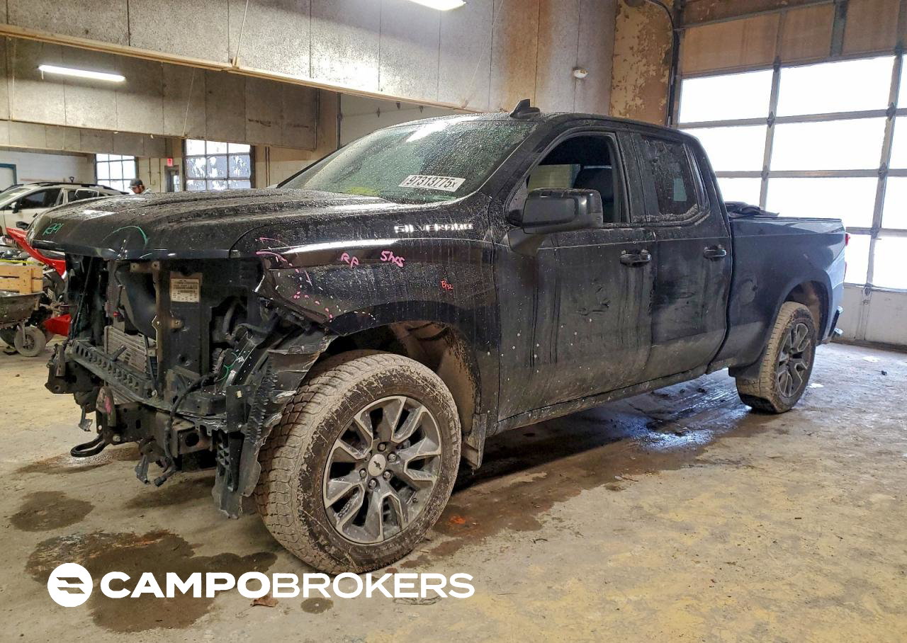 2019 Chevrolet Silverado K1500 Rst, uszkodzenie: Przód, Copart lot 97313775