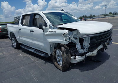 2026 Chevrolet Silverado 1500 2wd  Short Bed Custom, Right Front damage, Iaai lot 45654293