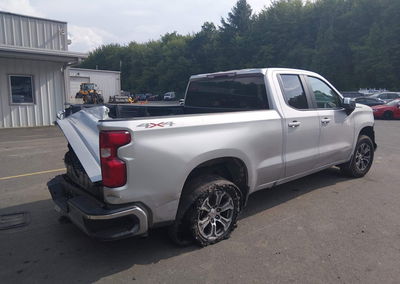 2020 Chevrolet Silverado 1500 4wd  Standard Bed Lt, daño Trasero izquierdo, Iaai lote 45321255, foto 4 de 6