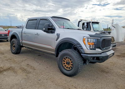 2021 Ford F150 Supercrew, uszkodzenie: Tył, Copart lot 61758416, zdjęcie 4 z 6