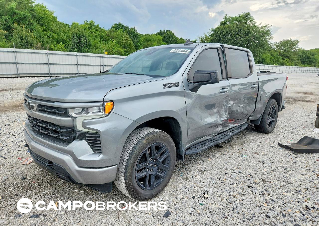 2023 Chevrolet Silverado K1500 Rst, uszkodzenie: Bok, Copart lot 62528066