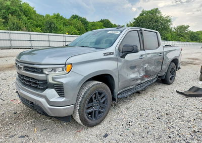 2023 Chevrolet Silverado K1500 Rst, daño Lateral, Copart lote 62528066