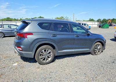 2019 Hyundai Santa Fe Limited 2.4l, daño Lateral, Copart lote 63888856, foto 3 de 15