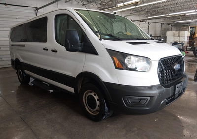 2021 Ford Transit-350 Passenger Van, uszkodzenie: Lewy bok, Iaai lot 45408033