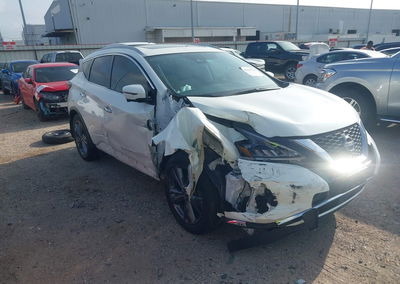 2024 Nissan Murano Platinum Fwd, Right Side damage, Iaai lot 45473739
