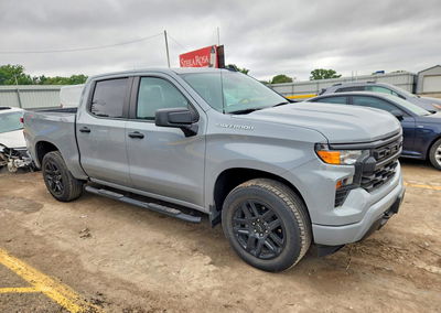 2024 Chevrolet Silverado K1500 Custom, daño Granizo, Copart lote 54431236, foto 4 de 12