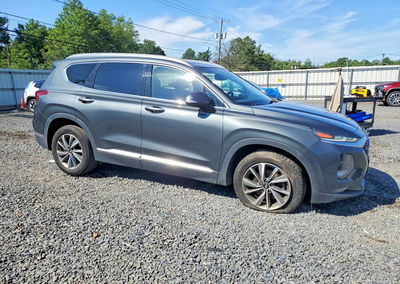 2019 Hyundai Santa Fe Limited 2.4l, daño Lateral, Copart lote 63888856, foto 4 de 15
