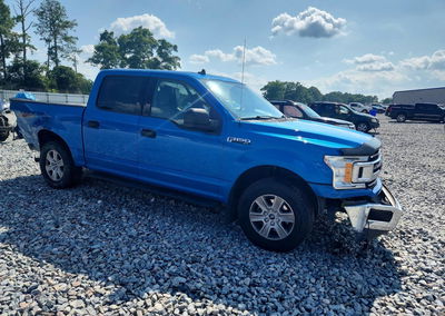 2020 Ford F150 Supercrew, daño Trasero, Copart lote 59397736, foto 4 de 6