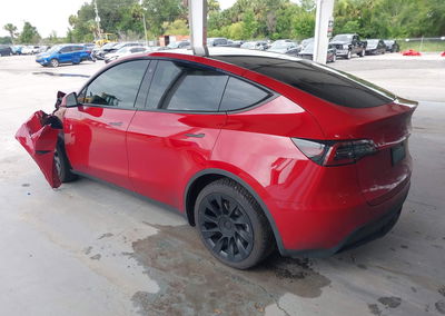 2023 Tesla Model Y Awd/long Range Dual Motor All-wheel Drive, uszkodzenie: Lewy przód, Iaai lot 45598384, zdjęcie 3 z 6