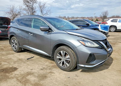 2020 Nissan Murano Sv, пошкодження: Передня частина, Copart лот 45478096, фото 4 з 13