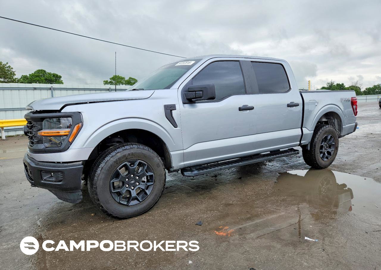 2025 Ford F150 Stx, uszkodzenie: Przód, Copart lot 57206366