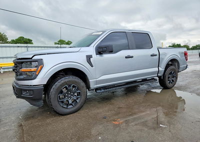2025 Ford F150 Stx, Front End damage, Copart lot 57206366