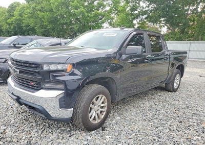 2019 Chevrolet Silverado K1500 Lt, Rear End damage, Copart lot 59666466