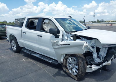 2026 Chevrolet Silverado 1500 2wd  Short Bed Custom, Right Front damage, Iaai lot 45654293, photo 6 of 6