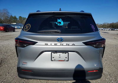 2025 Toyota Sienna Xle, daño Trasero, Copart lote 78603025, foto 6 de 6